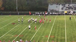 Grass Lake football highlights Michigan Center High School