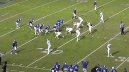 Eli Huggins's highlights vs. Peachtree Ridge