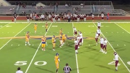 Bruni football highlights La Pryor High School