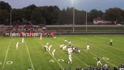 Hudson football highlights St. Ansgar High School