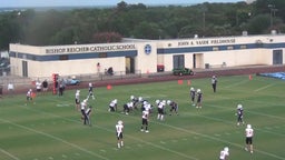 Reicher Catholic football highlights Burton High School