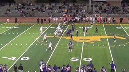 Andress football highlights Burges High School