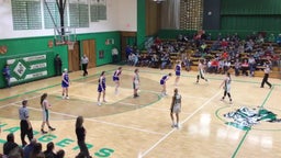 Jefferson County North girls basketball highlights Perry-Lecompton High School