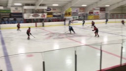 Marshfield girls ice hockey highlights Medford