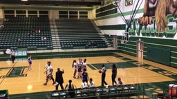 Hamshire-Fannett girls basketball highlights Livingston High School