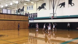Hamshire-Fannett girls basketball highlights Ball High School