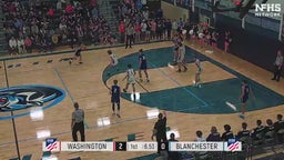 Washington basketball highlights Blanchester High School