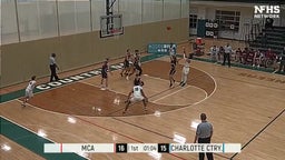 Charlotte Country Day School basketball highlights Metrolina Christian 