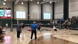 Middle Tennessee Christian volleyball highlights Silverdale Baptist Academy