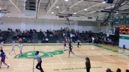 Athens Drive girls basketball highlights Cardinal Gibbons High School