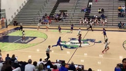 Athens Drive girls basketball highlights Green Level High School