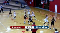 Northridge girls basketball highlights Plymouth