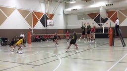 Highlight of Girls' Varsity Volleyball