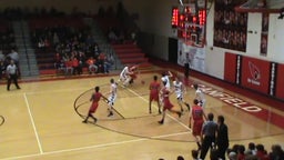 New Philadelphia basketball highlights Canfield High School