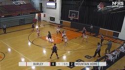 Mountain Home girls basketball highlights Burley High School