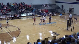 Dallas Center-Grimes volleyball highlights Lewis Central High School