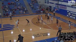 Fort Defiance basketball highlights Monticello High School