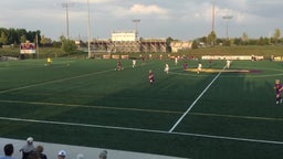 Guerin Catholic soccer highlights Brownsburg High School