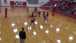 Randolph volleyball highlights Osmond High School