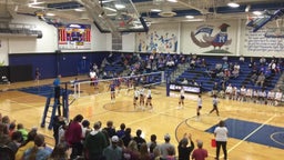 Redfield/Doland volleyball highlights Warner High School