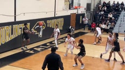 Medford Tech basketball highlights Burlington Township High School