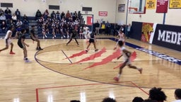 Medford Tech basketball highlights Burlington Township