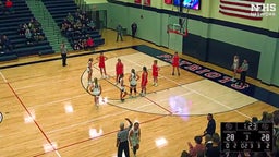 Unionville-Sebewaing girls basketball highlights Harbor Beach High School