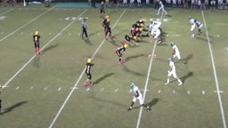 Pensacola Catholic football highlights Choctaw High School