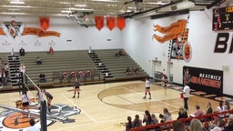 Wahoo volleyball highlights Beatrice