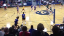 Wahoo volleyball highlights Syracuse Public