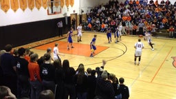 Mason County Central basketball highlights vs. Ludington High