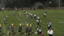 St. Bernard's football highlights vs. Burney High School