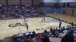 Rockford girls basketball highlights Mona Shores High School