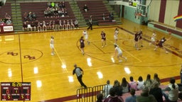 Sauk Centre girls basketball highlights Melrose High School