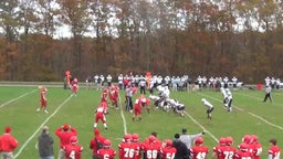 Bristol-Plymouth RVT football highlights vs. Bishop Connolly/West