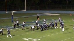 West St. John football highlights vs. St. James