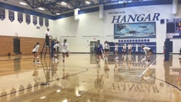 Franklin Monroe volleyball highlights Arcanum High School