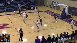 Regent Prep basketball highlights Claremore Christian High School
