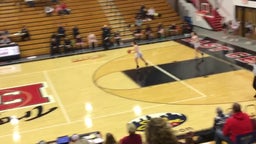 East Central girls basketball highlights Martinsville High School