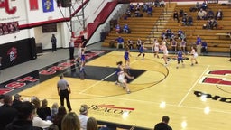 East Central girls basketball highlights Batesville High School