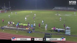 Deering soccer highlights Windham High School