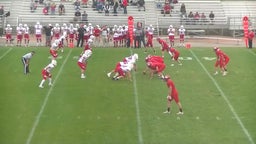 Wausau East football highlights Hortonville High School