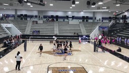 Lewisville volleyball highlights Hebron High School