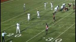 Burke football highlights vs. Westside High School