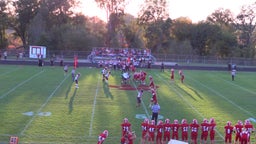 Laingsburg football highlights Saranac High School