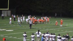 Fallston football highlights Bohemia Manor High School