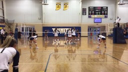 Trinity Lutheran volleyball highlights Loogootee High School
