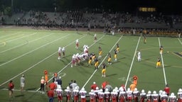Tewksbury Memorial football highlights vs. Andover High School