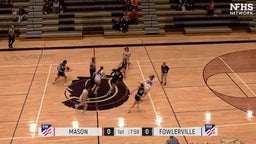 Fowlerville girls basketball highlights Mason High School