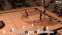 Fowlerville girls basketball highlights Waverly High School